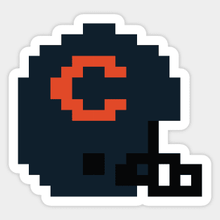 8 Bit8 Bit Chicago Bears Helmet Helmet Sticker